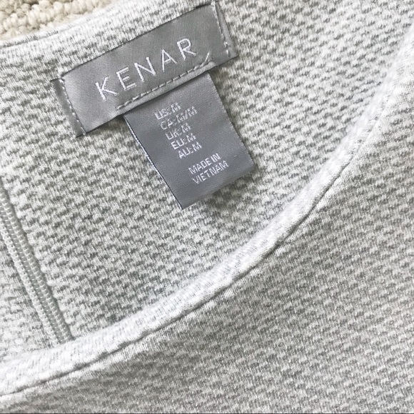 Kenar • Gray Ruffle Sleeve Shift Dress - Picture 7 of 10